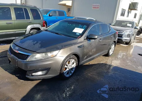2012 Kia Optima Ex из США, поврежденный, VIN 5XXGN4A79CG083059